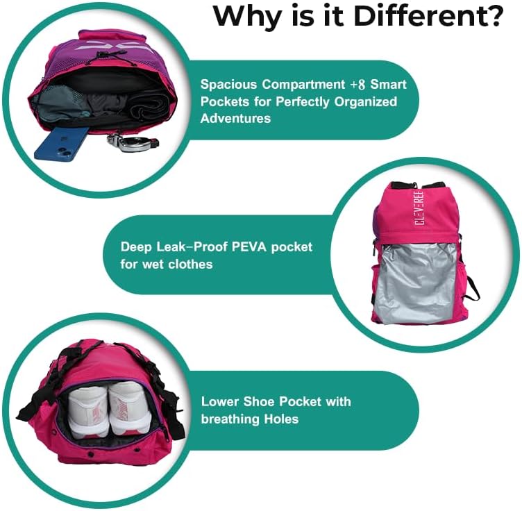 Sports Mesh Backpack - Pink Attitude 7