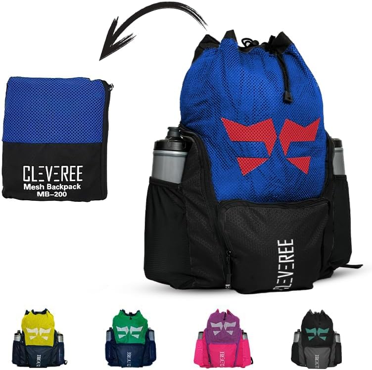 Sports Mesh Backpack - Blue Boost 1