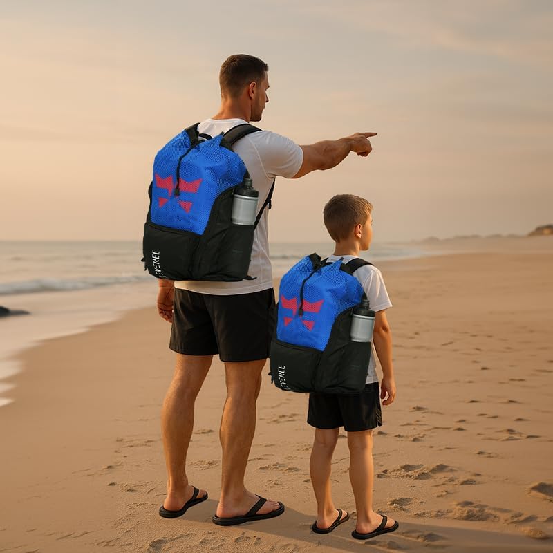 Sports Mesh Backpack - Blue Boost 6