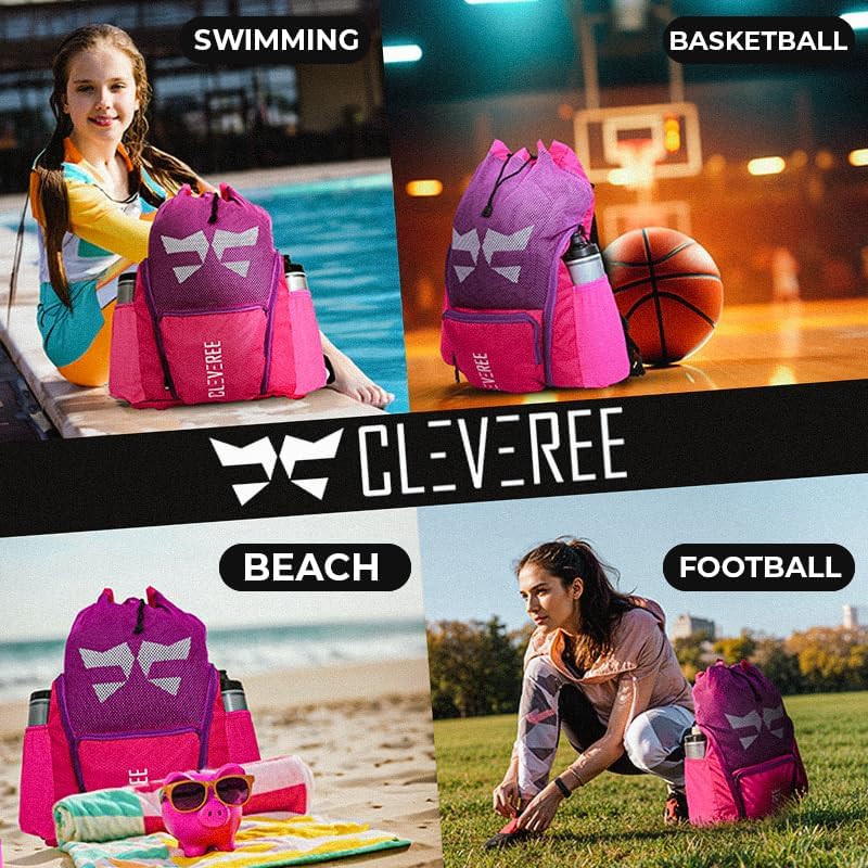 Sports Mesh Backpack - Pink Attitude 2
