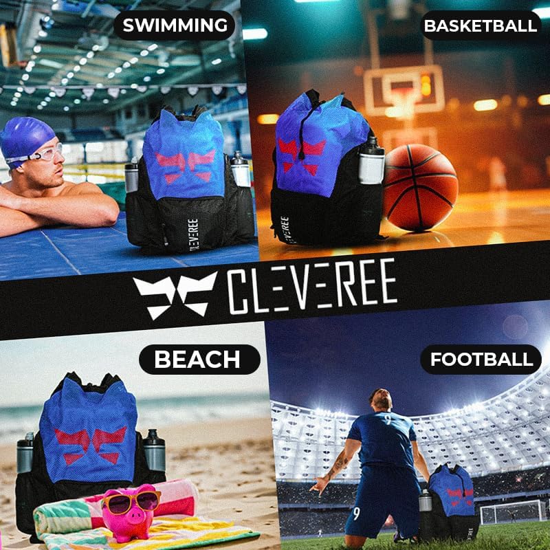Sports Mesh Backpack - Blue Boost 2