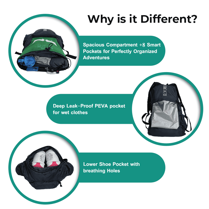 Sports Mesh Backpack