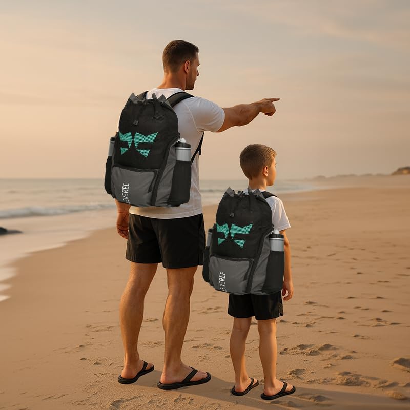 Sports Mesh Backpack - Graphite Black 6