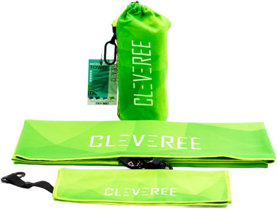 Microfiber Towel - Green Neon 1