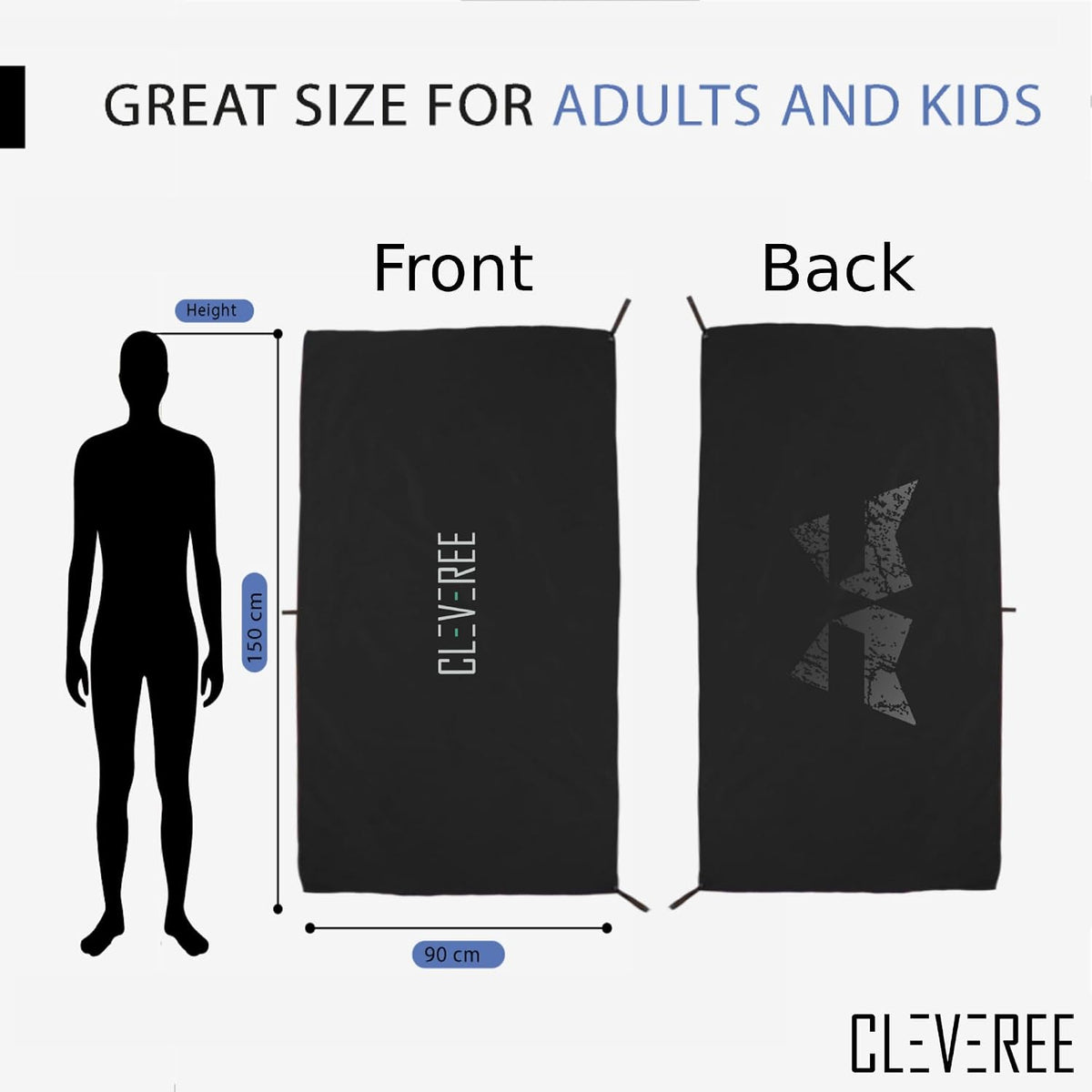 Microfiber Towel - Black 3
