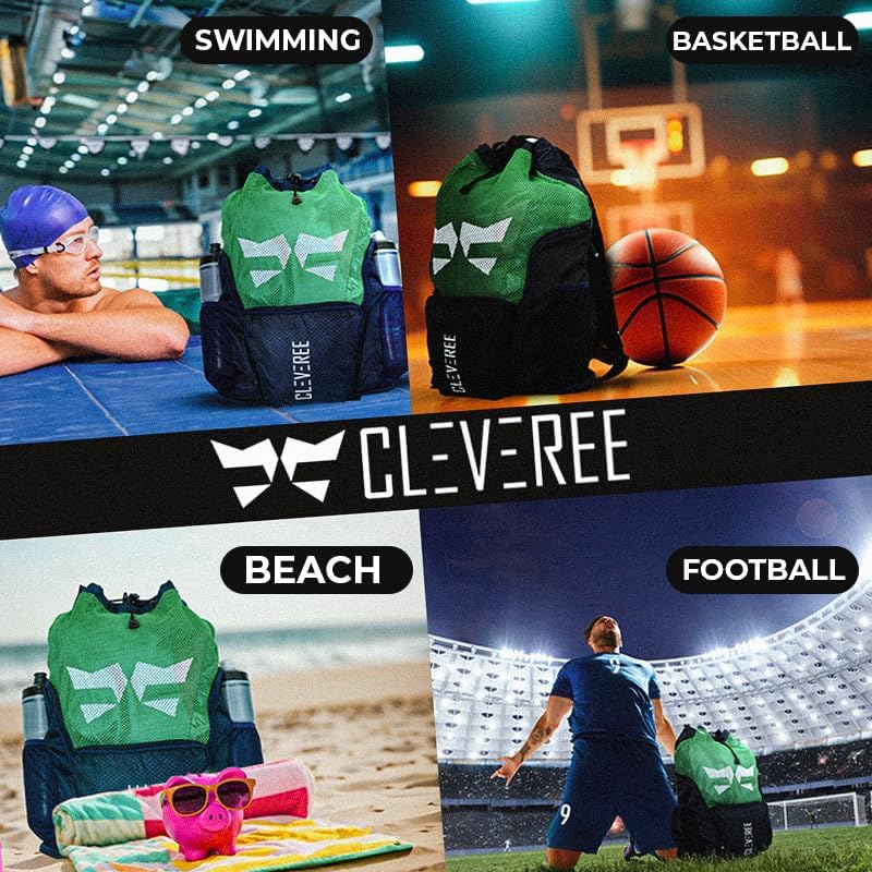 Sports Mesh Backpack - Green Champ 2