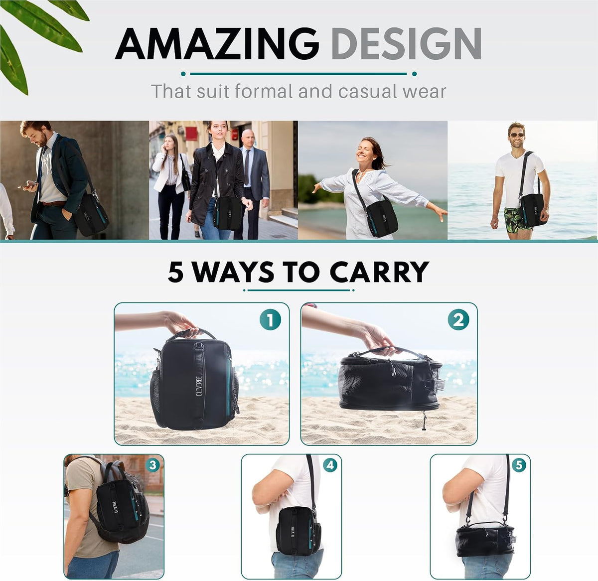 Expandable Cooler Bag - Black 7