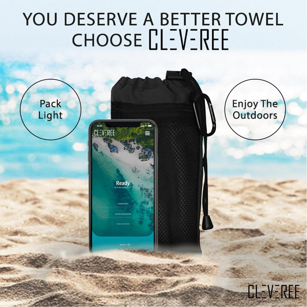 Microfiber Towel - Black 2