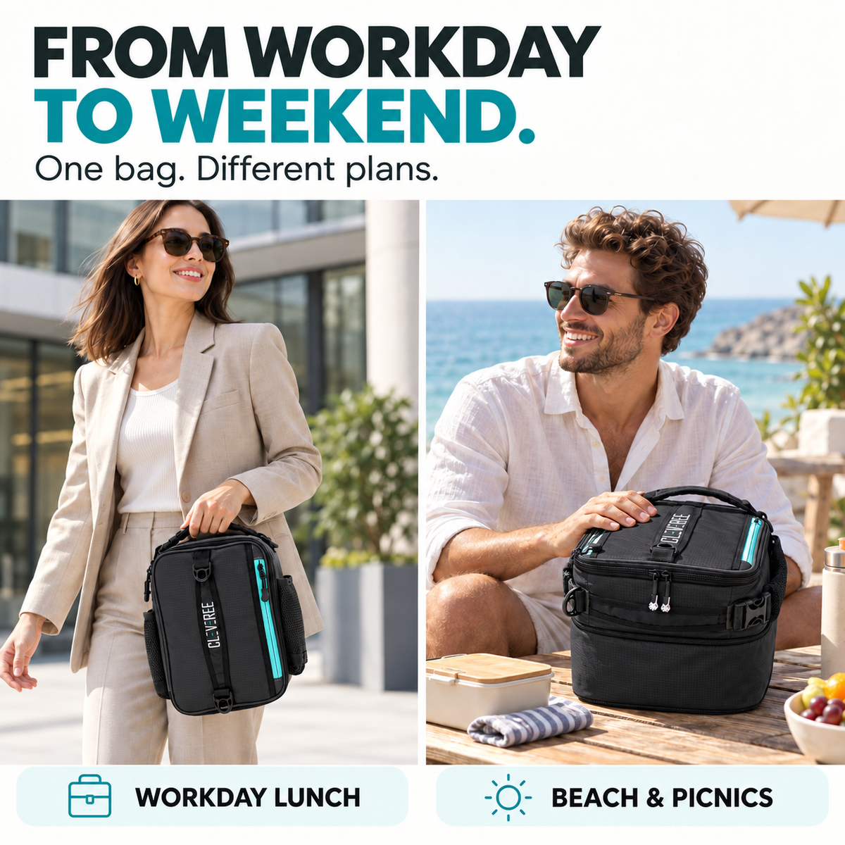CLEVEREE Black: 06 Workday to Weekend 