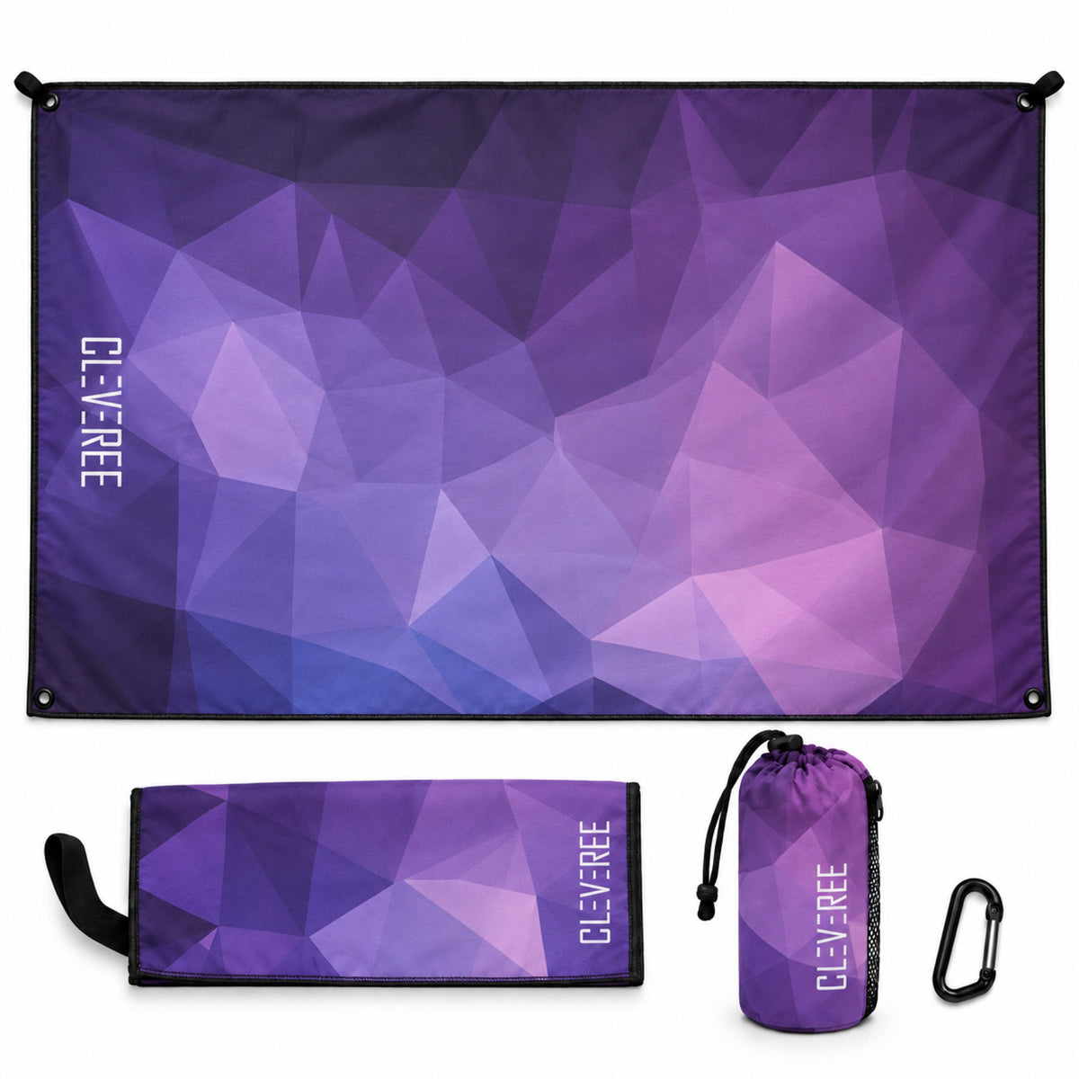 CLEVEREE Purple: 01B Main Unfolded Option 