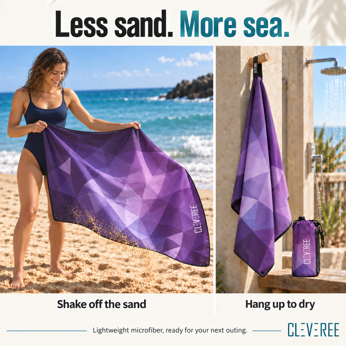 CLEVEREE Purple: 08 Beach Care 