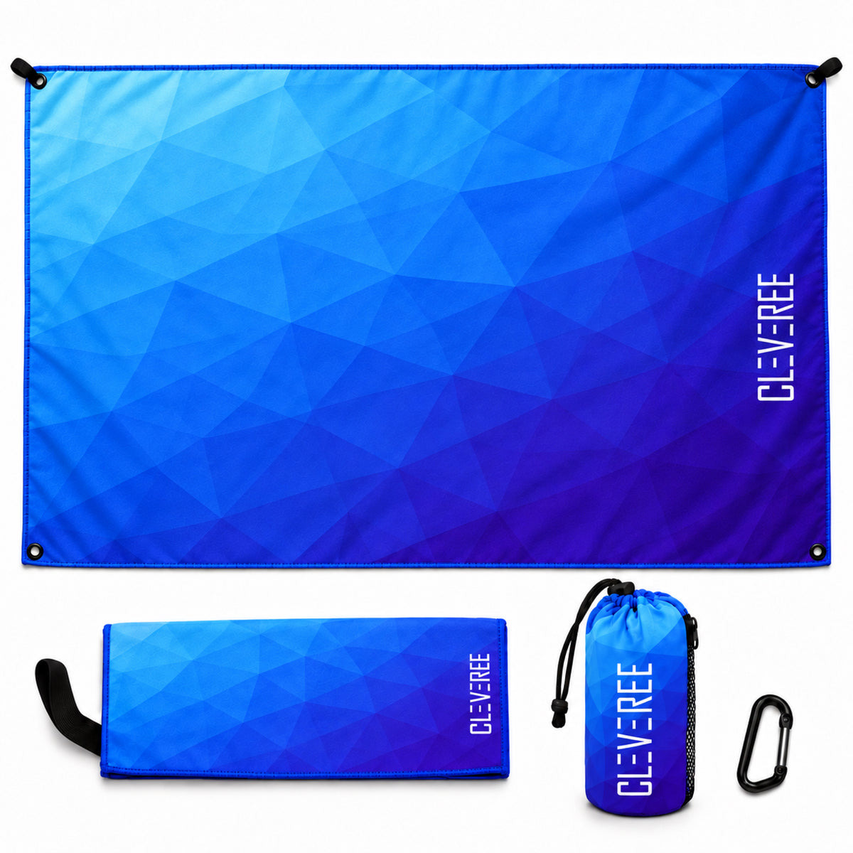 CLEVEREE Royal Blue: 01B Main Unfolded Option 
