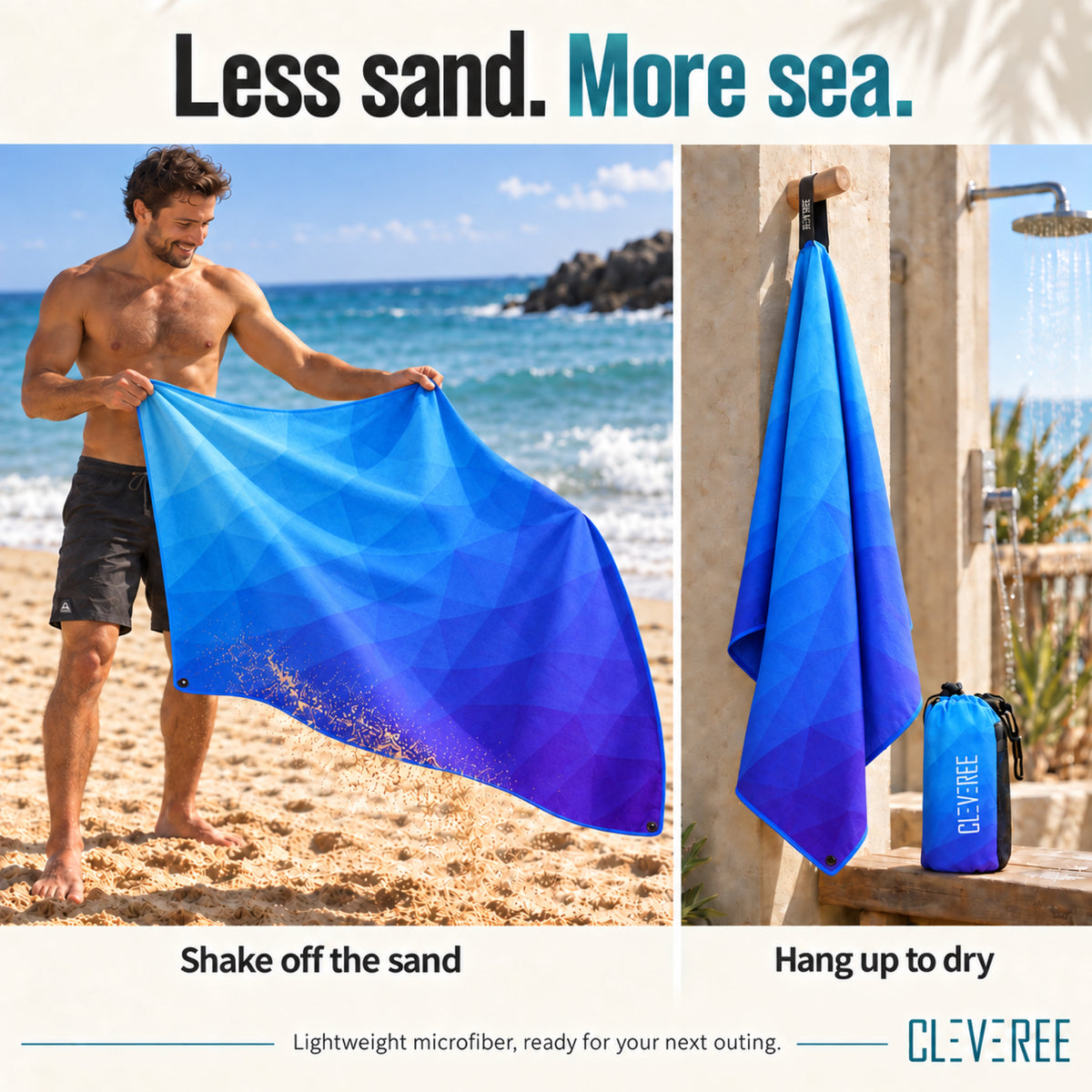 CLEVEREE Royal Blue: 08 Beach Care 