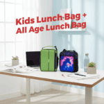 المجموعة 5: حقيبة غداء للأطفال + حقيبة غداء لجميع الأعمار