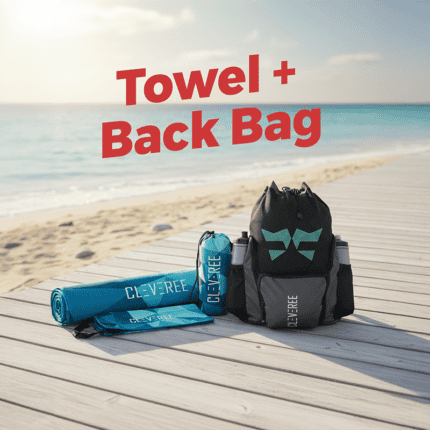 Bundle 6: Microfiber Towel + Backpack